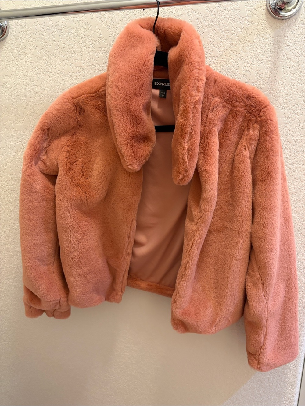 Express women's faux fur jacket